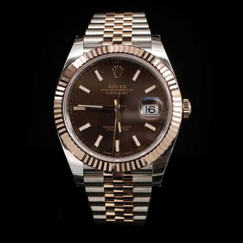 rolex datejust 41mm rose gold|datejust 41 pre owned.